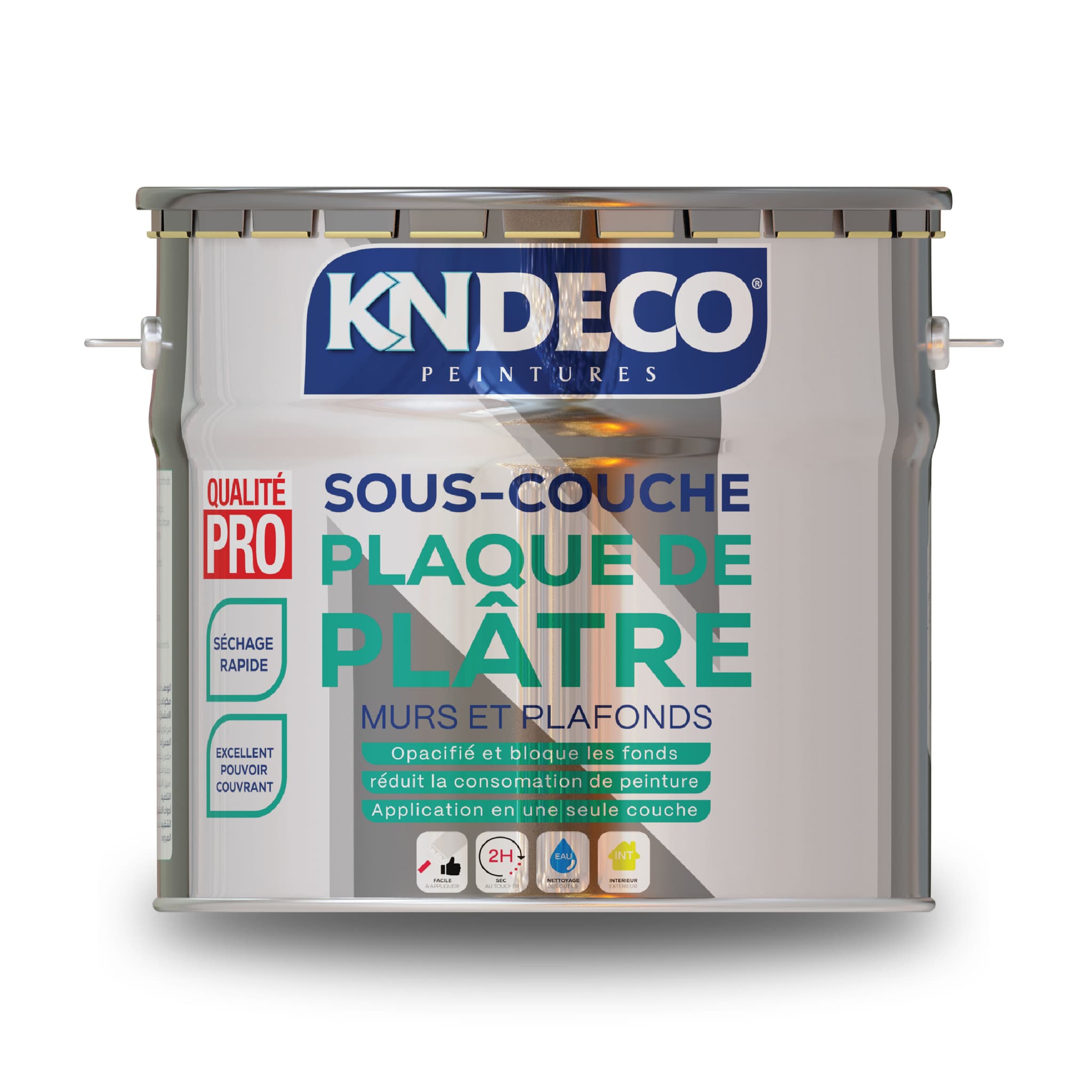 Bidon de sous-couche KNDECO pour plaques de plâtre, murs et plafonds