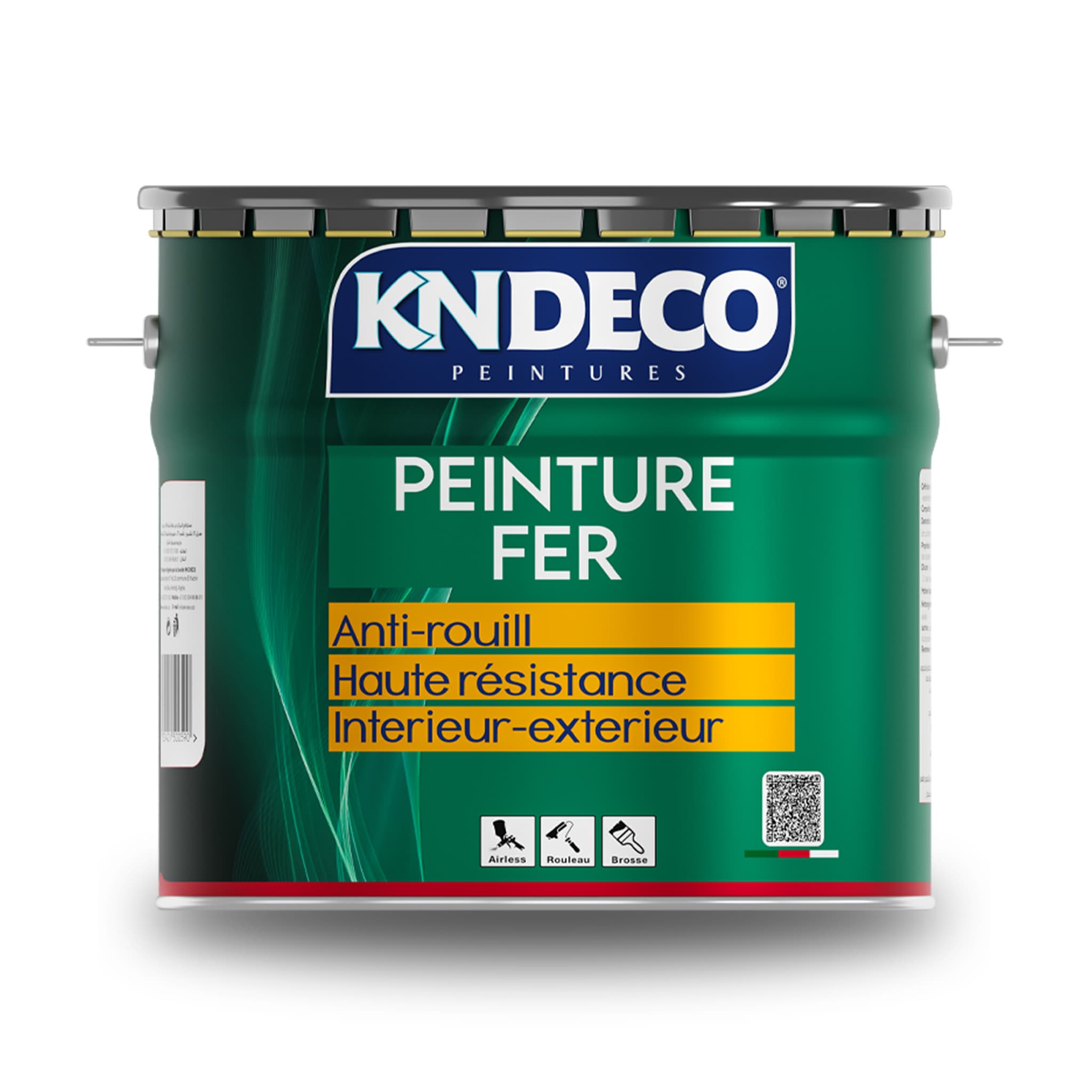 Bidon de peinture antirouille KNDECO Peinture Fer pour charpentes métalliques