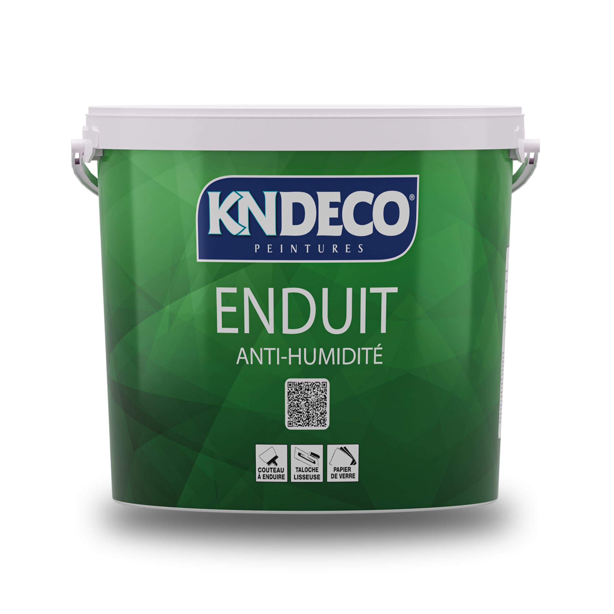 Bidon d'enduit anti-humidité KNDECO, fabriqué en Algérie